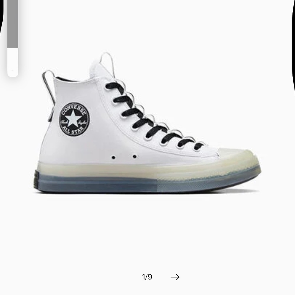 Supercute! Converse high tops. Size 7.5 women’s. Runs big! New in box!